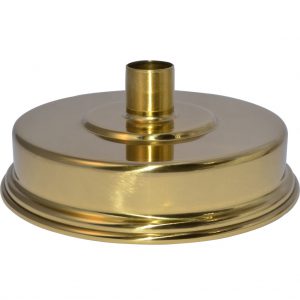 Elektra Small Plate Support Brass for Belle Epoque - Polished Brass 00570096