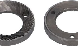 GRINDING BURRS PAIR MACAP RH external ø 58 mm - internal ø 34 mm height 8.5 mm - 3 fixing holes