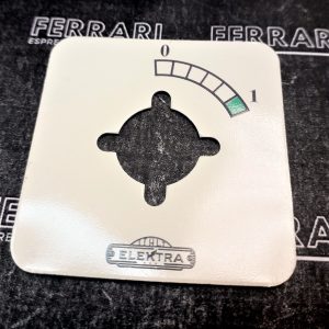 ELEKTRA Switch Plate - Yellow For 0-1 Elektra 01916030