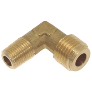 FITTING L-  1/4"M 1/8"M Brass-Made in Italy