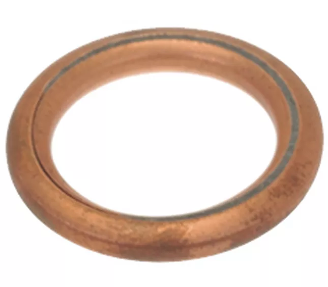 ROUND COPPER GASKET ø 18.7x13x2.5 mm