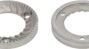 MAZZER SUPER JOLLY BURRS   RIGHT37x64 3 HOLES "FOOD FRIENDLY" METAL