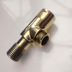 Steam/water brass valve body Elektra 01891019 POLISHED BRASS