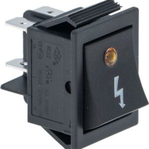 Rancilio BLACK BIPOLAR SWITCH 16A 250V 34030037