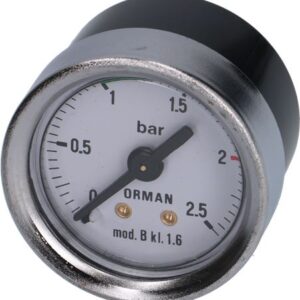 PRESSURE GAUGE BOILER ø 41 mm 0÷16 bar