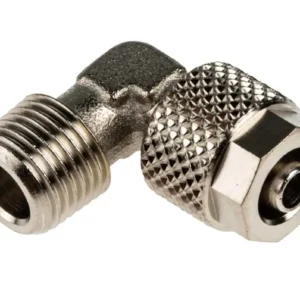 1/8 M bsp to 6mm speed elbow Brass