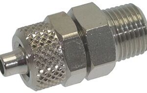 FITTING STRAIGHT 1/8"M ø 6/4 NICKEL-PLATED