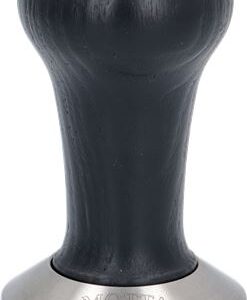 COFFEE Tamper  BLACK WOOD AND ST/STEEL TAMPER ø 51 mm